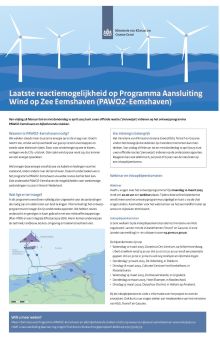 Ontwerp PAWOZ-Eemshaven ter inzage van 28 februari tot 10 april 2025