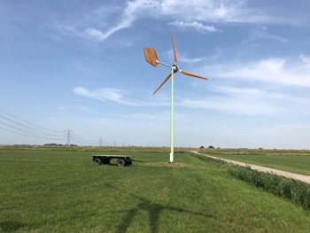 Kleine windmolen